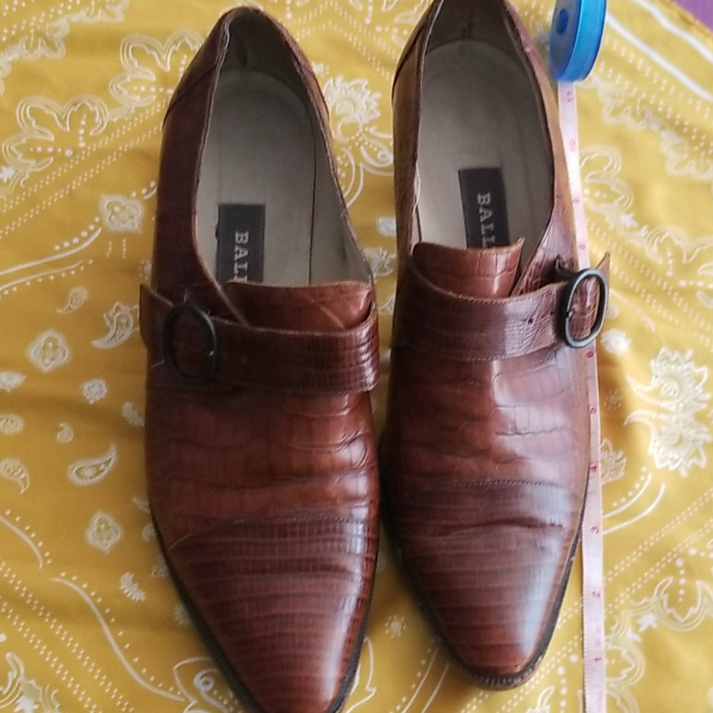 Bally Crocodile boots